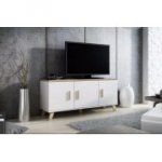 Kummut LOTTA 150 (3D) VALGE/ SONOMA TAMM
