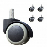 Tooli rattad 5tk/komplekt, l&auml;bim&otilde;&otilde;t 50mm, tihvt: 11mm