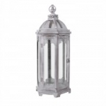 K&uuml;&uuml;nlajalg-latern VENEZIA-1, D25xH63cm, antiikhall