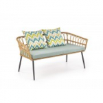 Aiatool GARDENA 2S (140x58x71cm) must/naturaalne/hall