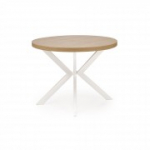 PERONI pikendatav laud kuldne tamm - valge (2tk=1tk)