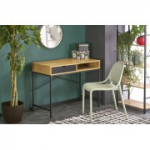 B50 kirjutuslaud naturaalne/must