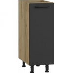 VENTO D-30/82 kapi alumine esipaneel: antratsiit (1p=1tk)