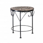 Postament lilledele MOSAIC D25xH30cm, mosaiikplaadid, metallraam