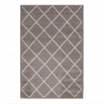 Vaip LOTTO-9, 200x285cm, helehall / valge romb