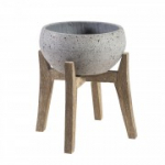 Lillepott LIIVAKIV 40x40xH42cm, hall