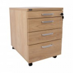 Sahtlitega sahtel ERGO 60x43xH60cm, hikkori