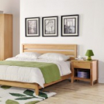 &Ouml;&ouml;kapp CHAMBA, 40x50xH55cm, 1 sahtliga, puit: tammespoon, v&auml;rvus: naturaalne