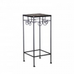 Postament lilledele MOSAIK 20x20x50 cm, mosaiikplaadid, metallraam