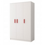 Idzchaki riidekapp 3D 19 - SMIK ja valge-punane