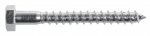 Kuuskantkruvi 12x260 Zn DIN 571 (2/tk pakk)