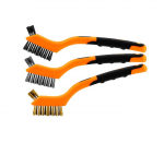 Traatharjade komplekt - teras, nailon, messing 3-osaline