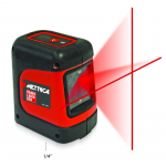 Laserlood BRAVO LASERBOX 10m, &plusmn; 0,4 mm/m kahe joonega