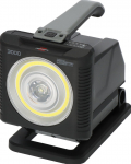 Akulamp LED HL 3000 20W 1140+2160lm IP54, 6500K karabiinir&otilde;nga ja magnetiga, Multi Battery 18V