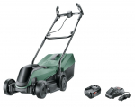 Akumuruniiduk CityMower 18, 18V 31L 32cm +1x4,0Ah + akutrell-kruvikeeraja PSR 18 LI-2 SOLO
