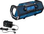 Akuraadio GPB 18V-2 C, ilma aku ja laadijata, Bluetooth, FM ja AUX