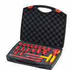 Padrunite ja padrunotsikute komplekt 1/2&rdquo; narrega 1000V, 21-osaline