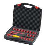 Padrunite ja padrunotsikute komplekt 1/4&rdquo; narrega 1000V, 21-osaline