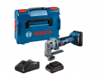 Akuplekil&otilde;ikur 18V GSC 18V-16 E, alum. 2,2mm teras 1,6mm + 2x4,0Ah Li-ion + L-BOXX