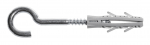 Konks lahtine Zn + t&uuml;&uuml;bel 8x40 Nailon (25/tk karp)
