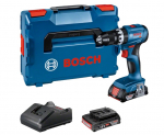 Akul&ouml;&ouml;ktrell 18V GSB 18V-45 45Nm + 2x2,0Ah Li-ion L-BOXX