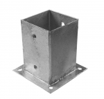Postijalg alusplaadiga 100x100mm l=150mm KZN