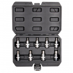 Padrunotsikute komplekt 1/2" kuuskant 55mm  9-osaline, H4 - H17