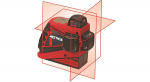 Laserlood H+V komplekt 20m, &plusmn; 0,2 mm/m METRICA 3D JUNIOR