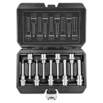 Padrunotsikute komplekt 1/2" kuuskant 100mm  9-osaline, H4 - H17