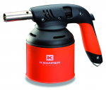 Gaasip&otilde;leti piezo s&uuml;&uuml;tajaga 105 g/h, 1,37kW Leeklamp 190g gaasile (ilma gaasita)