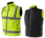 Helkurvest voodriga, kahepoolne, veekindel S/48 kollane