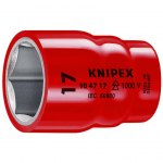 Padrun 1/2" kuuskant 10x54mm VDE