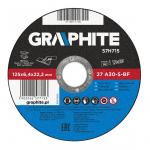Lihvketas 125x6,4x22,2mm metallile 27 A30-S-BF