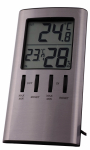 Digitaalne termo-h&uuml;gromeeter sise-v&auml;lis -10&ordm;C kuni +40&ordm;C