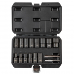 Kahjustunud poldi v&auml;ljakeeramise komplekt 1/2" 16-osaline