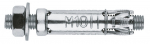 Ankur PFG mutriga M6x40 Zn (25/tk karp)