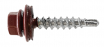 Katusekruvi puur 4,8x28 RR29 punane (25/tk pakk)