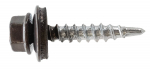Katusekruvi puur 4,8x28 RR32 pruun (25/tk pakk)