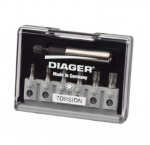 Otsikute komplekt 7-osaline PZ2-3, T20-25-30-40, otsikuhoidja