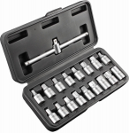 &Otilde;lifiltri padrunite komplekt 3/8", 18-osaline