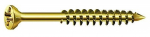 Liistukruvi 3,5x40/23 PZ2 kollane Zn (200/tk pakk), osakeere, SPAX