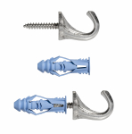 Konks universaalne VERSAHOOK (2/tk pakk) nikkel 9kg