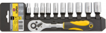 Padrunite komplekt 1/4" 4-13mm 11-osaline