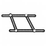 &Scaron;abloon-joonlaud reguleeritav 4-haru