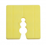 Montaažiklots auguga 5mm, plast (9/tk pakk)