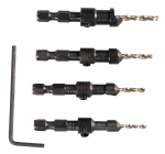 Versengipuur 4 tk. kmp. (No.6, No.8, No.10, No.12) 3 / 4 / 5 / 6 mm