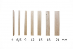 Distantsklots vineerist, 9x50x100mm (16/tk pakk)