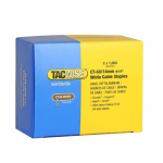 Klambrid kaablile CT-60/14mm valge (1000/tk pakk)