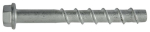 Betoonikruvi kuuskant 12,6x160 zinc flake ETA puur &Oslash; 10mm, C2