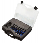 Teemant augupuuride komplekt 9-osaline &Oslash;6x2 -8x2-10-15-20mm + M14 padrun nurklihvijale